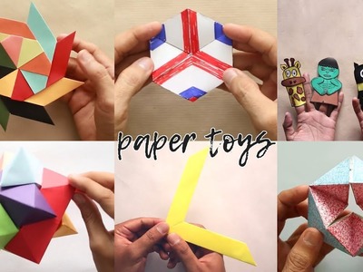 6 Cool And Easy DIY Toys For Kids | Summer Holidays Crafts