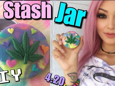 Cute Marijuana Stash Jar | DIY |