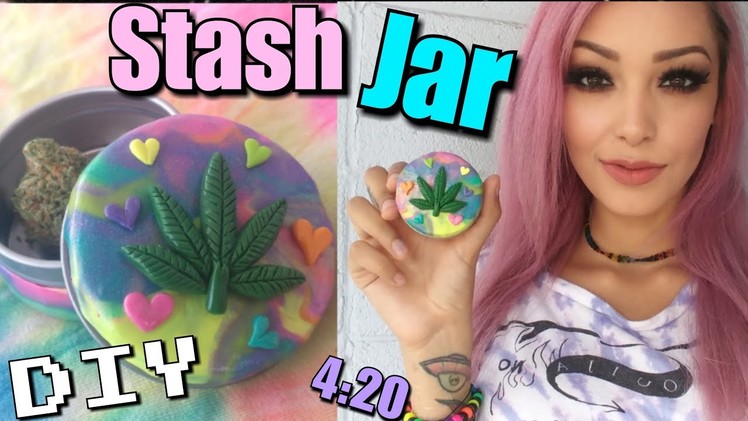 Cute Marijuana Stash Jar | DIY |