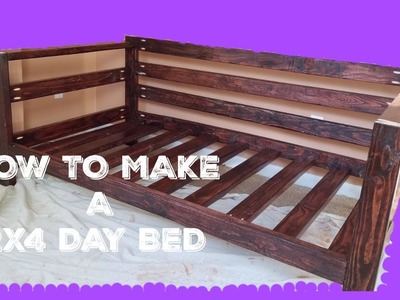 DIY 2X4 DayBed Assembly