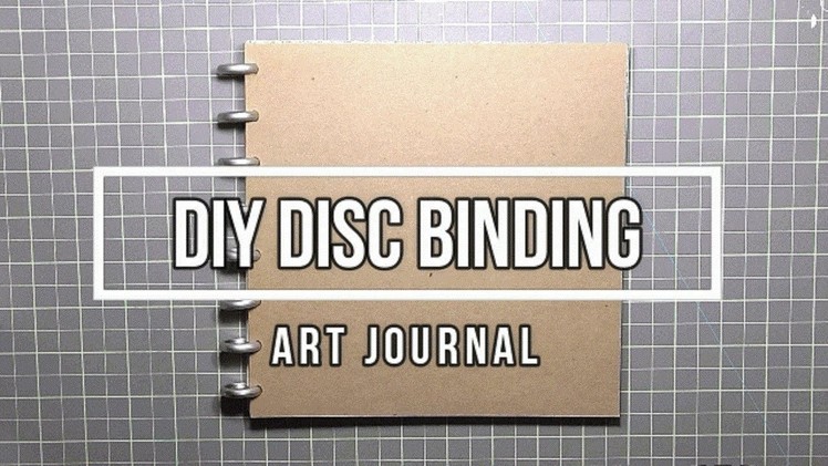 DIY Disc Binding - Art Journal