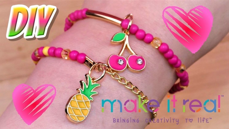 DIY Juicy Couture Fruit Obsessions Bracelets ???? How to Make Juicy Couture Fruit Obsessions Bracelets