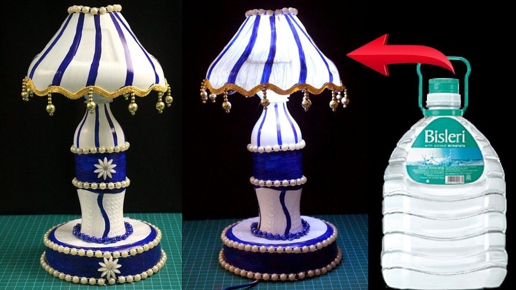 DIY - Lamp Made out of Recycled Plastic Bottles - Bright Idea to Recycle Plastic Bottles