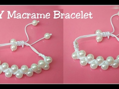 Diy Macrame Friendship Bracelet.how to make macrame bracelet making