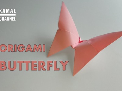 DIY origami BUTTERFLY