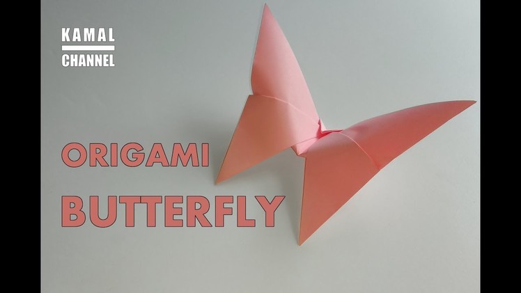 DIY origami BUTTERFLY