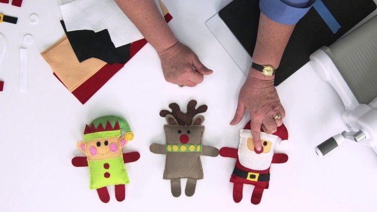 DIY Santa, Elf and Reindeer Softies! | Sizzix Quilting