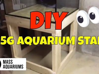 SCA 135 Gallon Aquarium: DIY Aquarium Stand Build