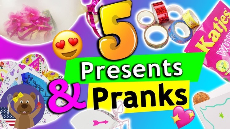 5 SURPRISE DIYs! Gifts and Pranks for Friends and Family! DIY Compilations