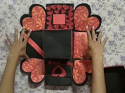 6 layer Handmade Explosion Box By: Ritika Bharti