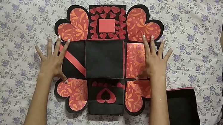 6 layer Handmade Explosion Box By: Ritika Bharti