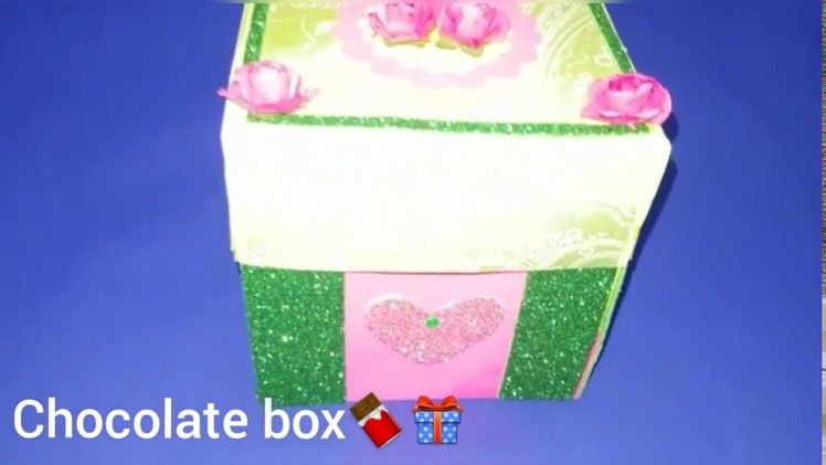 Chocolate Explosion box|  Handmade chocolate box????????|JCA-039