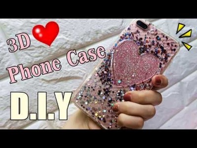 DIY 3D Heart Phone Case - DIY Phone Case