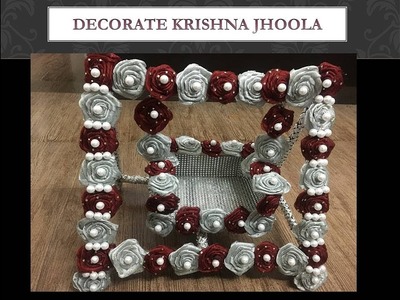 #DIY Krishna || Ladoo Gopal || Thakurji Jhula. Swing Decoration