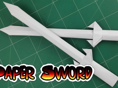 DIY Paper Weapon | How to Make Mini Stiletto Sword Tutorials | Origami Easy Crafts Toy kids
