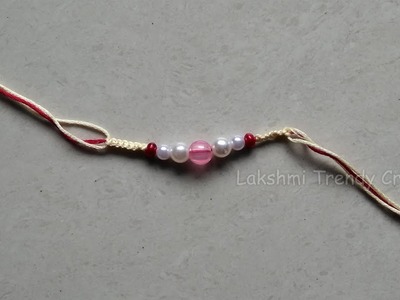 Handmade Rakhi - Simple Rakhi Making Tutorial For Kids