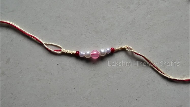Handmade Rakhi - Simple Rakhi Making Tutorial For Kids