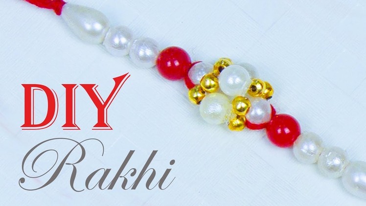 How to make Easy Rakhi at home | Handmade Rakhi | Rakhi Designs for Competition | Beads art