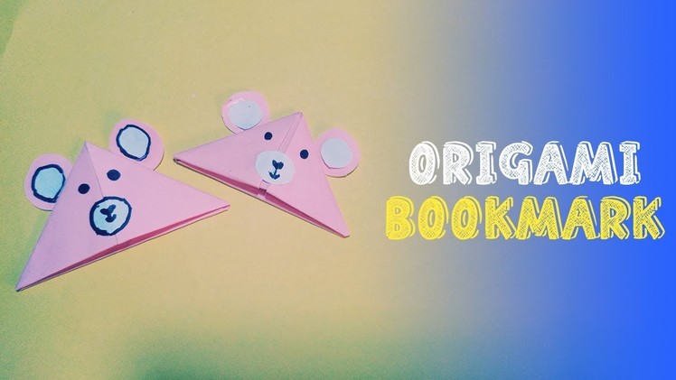 How To Make Origami Bookmark  (Easy Origami)