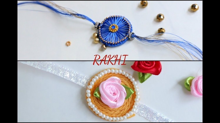 How To Make Rakhi With Silk Thread || DIY Rakhi || Easy Rakhi Design || Inspiration Kidzone
