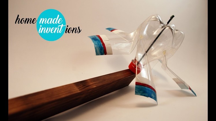 How to make windmill blades from plastic bottles - homemade inventions