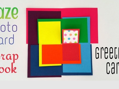 Maze Card Tutorial | Opening Square Card | Handmade Card Ideas