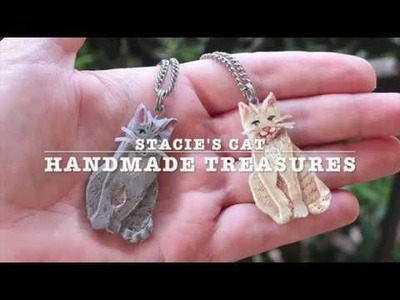 Stacie's Cat - The Making of a Handmade Pendant