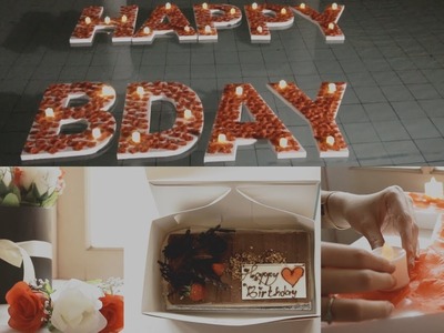 Birthday Surprise for My Boyfriend (DIY & Vlog)