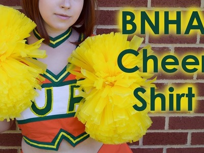 Boku No Hero Academia Cheer Uniform Cosplay Tutorial Part 2: Shirt