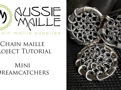 Chain Maille Project Tutorial - Mini Dreamcatchers