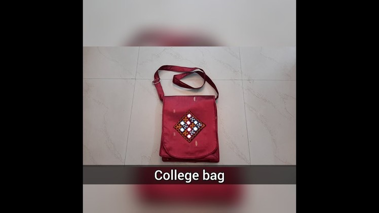 College bag tutorial