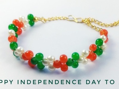 Colourful Bracelet. Happy Independence Day 2018 Special Bracelet Tutorial