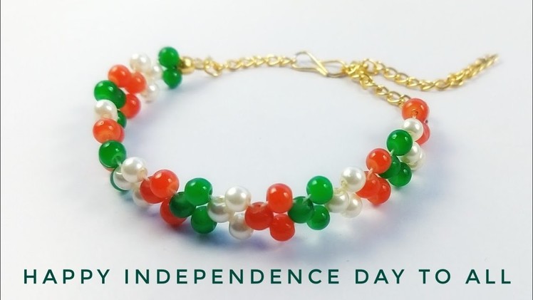 Colourful Bracelet. Happy Independence Day 2018 Special Bracelet Tutorial