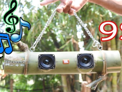 DIY Bamboo Bluetooth Speaker 9$