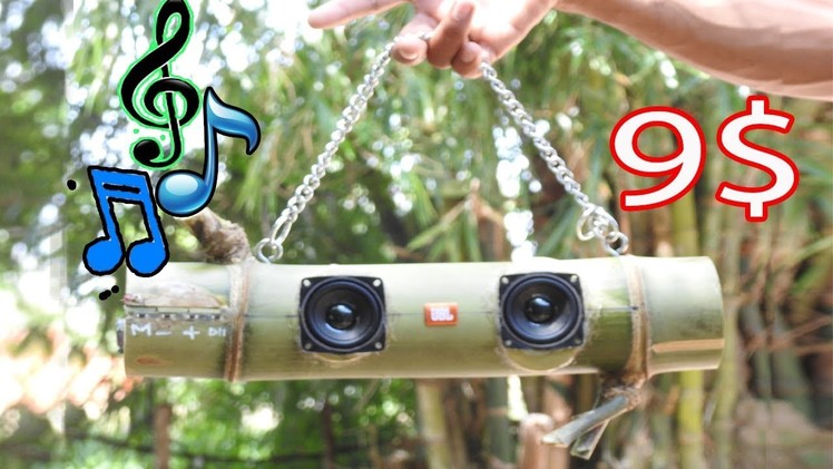 DIY Bamboo Bluetooth Speaker 9$
