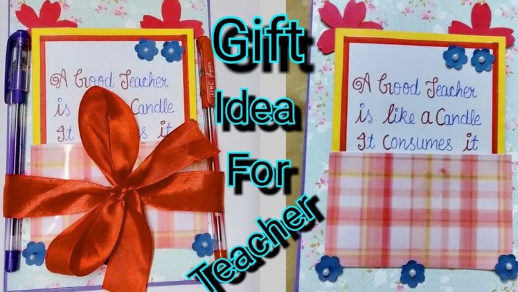 DIY Birthday Gift Idea for teacher | Birthday card for Teacher | Best Gift For Teacher |