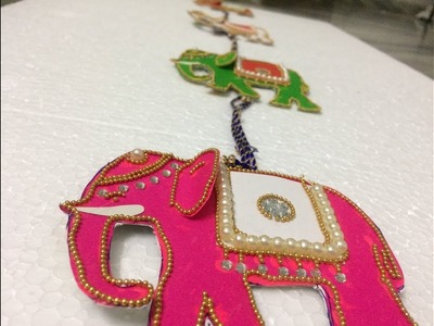 DIY - Elephant Wall Hanging Decoration || Rajasthani Style || DIY