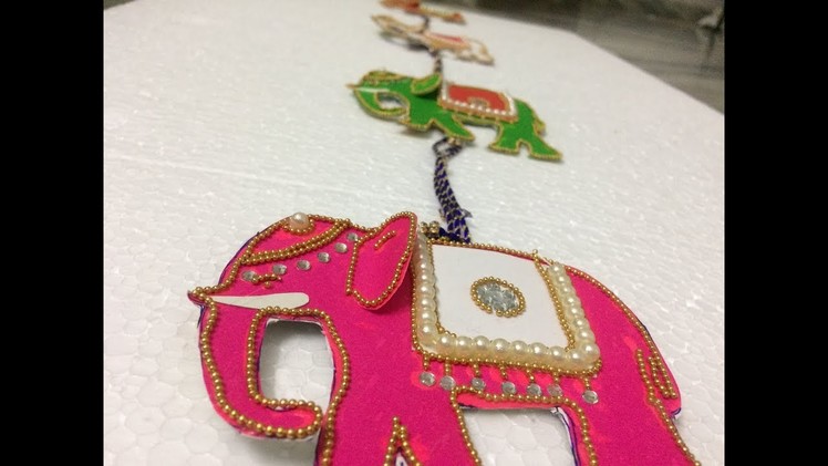 DIY - Elephant Wall Hanging Decoration || Rajasthani Style || DIY