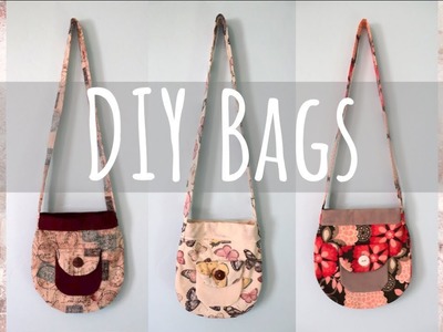DIY Fabric Bags ♥︎