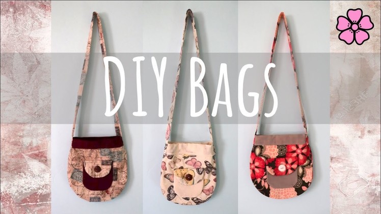 DIY Fabric Bags ♥︎