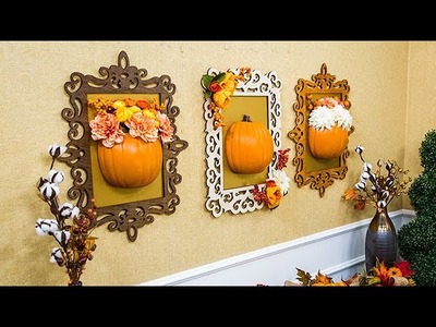 DIY Framed Pumpkins - Home & Family