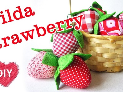 DIY. How to sew a Tilda Strawberry