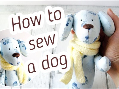 DIY. How to sew Tilda dog.