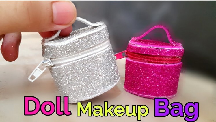 DIY |Miniature Doll makeup bag