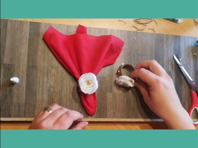 DIY napkin rings