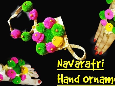 DIY Navaratri Jewellery | Navratri Ornaments Making | Homemade Treditional jewellery