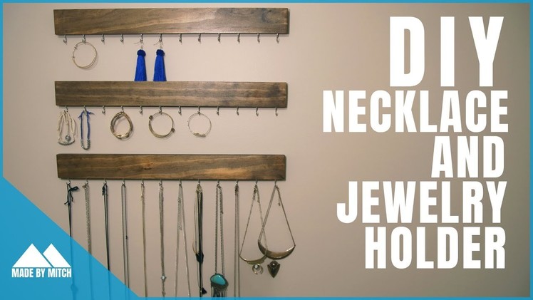 DIY Necklace Holder