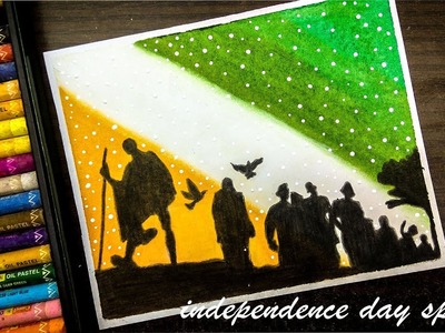 DIY painting for independence day projects | independence day special | cards for independence day