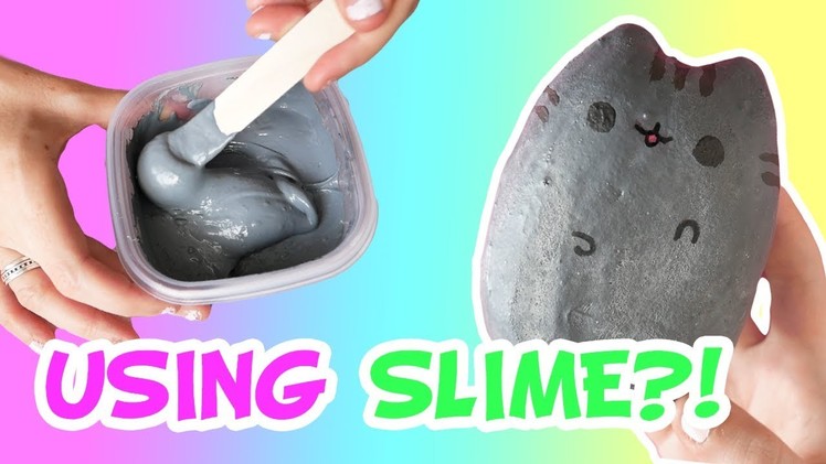 DIY Squishy FAIL | How To Make Pusheen Squishy With Slime Paint