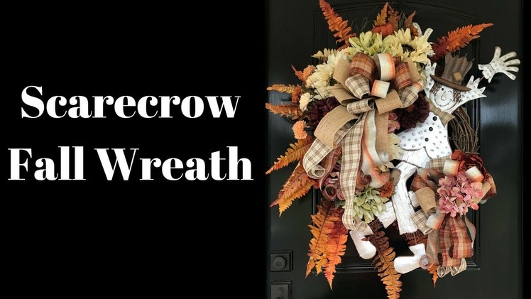 Fall Grapevine Wreath - 2018 Fall Wreath Tutorial
